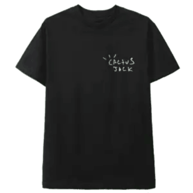 Cactus Jack Black Graphic Shirt