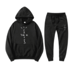 Cactus Jack Black Tracksuit Set