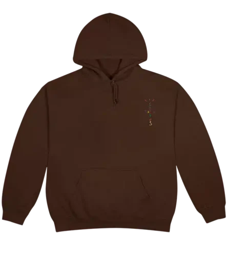 Cactus Jack Brown Graphic Hoodie
