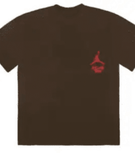 Cactus Jack Brown Graphic Shirt