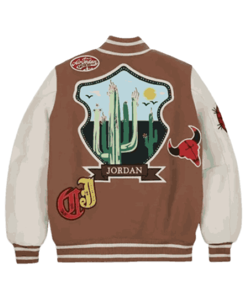 Cactus Jack Classic Varsity Street Jacket