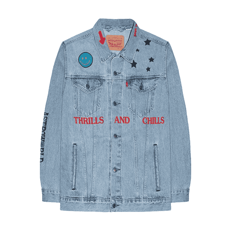 Cactus Jack Denim Fashion Jacket