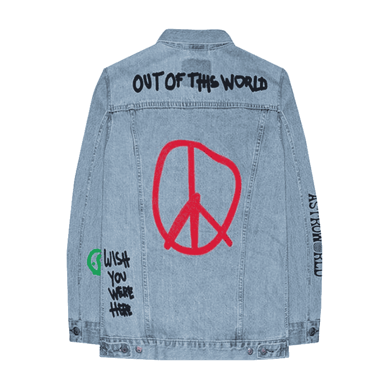 Cactus Jack Denim Fashion Jacket