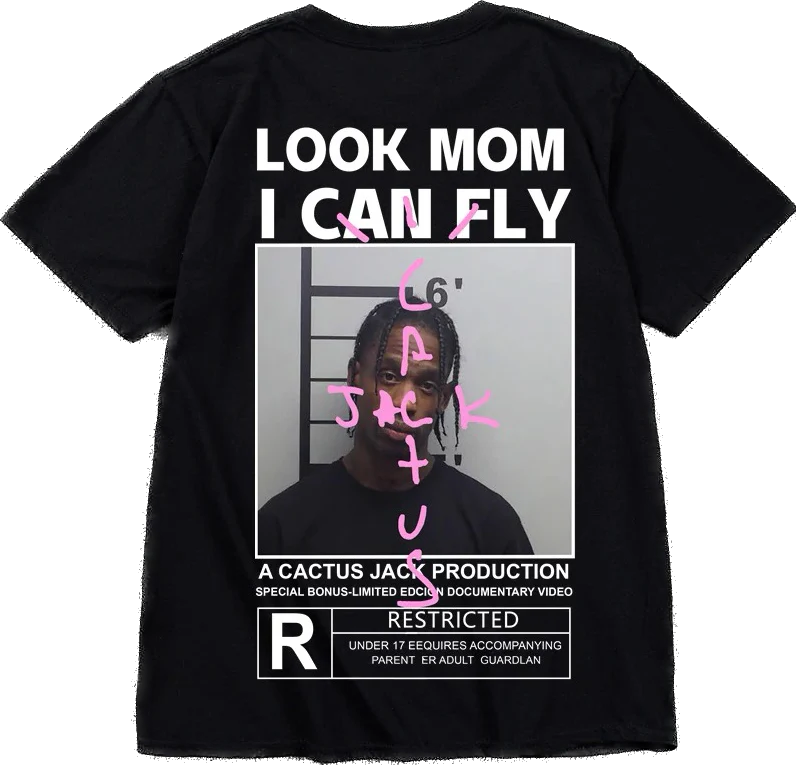 Cactus Jack Look Mom I Can Fly T-Shirt