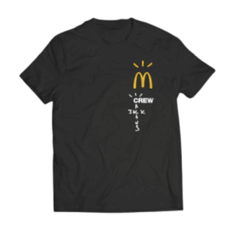 Cactus Jack McDonalds Crew Graphic Tee