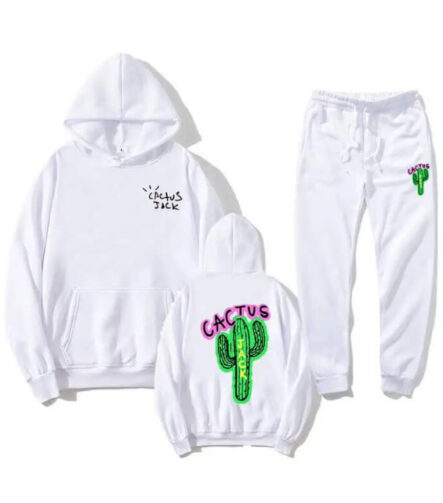 Cactus Jack Tracksuit White