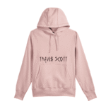 Travis Scott Streetwear Pink Hoodie