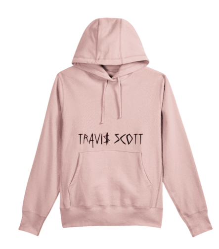 Travis Scott Streetwear Pink Hoodie