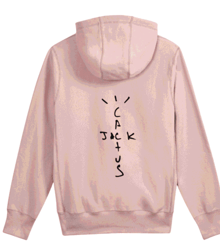 Travis Scott Streetwear Pink Hoodie