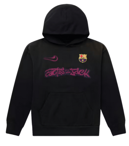 Travis Scott x Barcelona Hoodie Drop Limited