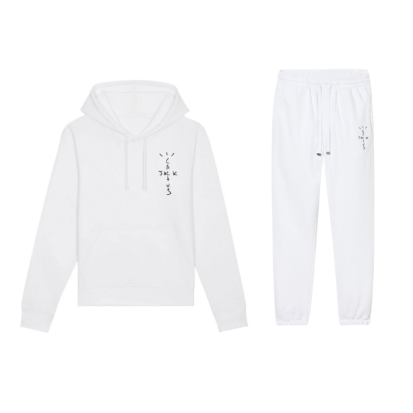 White Cactus Jack Tracksuit – Premium Travis Scott