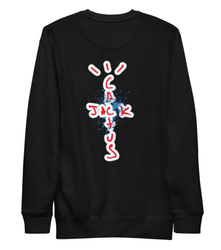 Cactus Jack Colored Logo Unisex Fleece Pullover